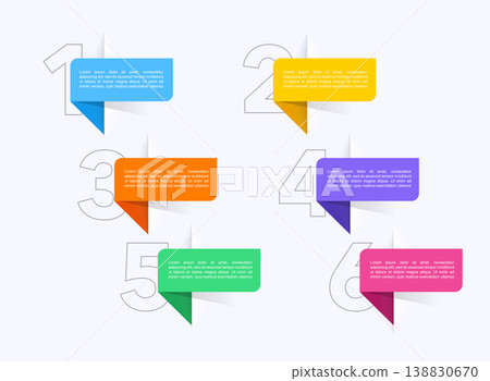 Vector info graphics for your business presentations. Can be used for website layout, numbered banners, diagram, horizontal cutout lines, web design. Vector info graphics for your business presentations. Can be used for website layout, numbered banners, diagram, horizontal cutout lines, web design. 138830670