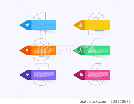 Vector info graphics for your business presentations. Can be used for website layout, numbered banners, diagram, horizontal cutout lines, web design. Vector info graphics for your business presentations. Can be used for website layout, numbered banners, diagram, horizontal cutout lines, web design. 138830671