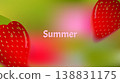 Vibrant summer mesh gradient background with Blurred Fruit soft color blends for ads, web design, banners, and marketing materials. vector illustration 138831175