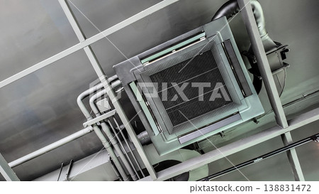 Ceiling mounted cassette type air conditioner Ceiling mounted cassette type air conditioner 138831472