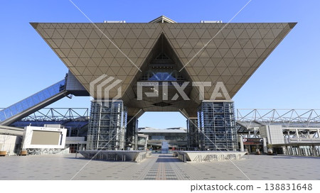 東京國際展覽中心(Tokyo Big Sight)外觀 東京國際展覽中心(Tokyo Big Sight)外觀 138831648