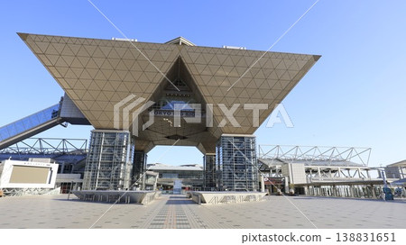 東京國際展覽中心(Tokyo Big Sight)外觀 東京國際展覽中心(Tokyo Big Sight)外觀 138831651