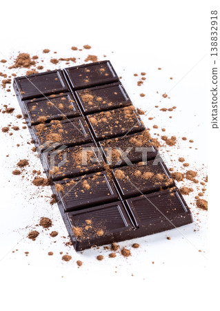Milk chocolate bar 138832918