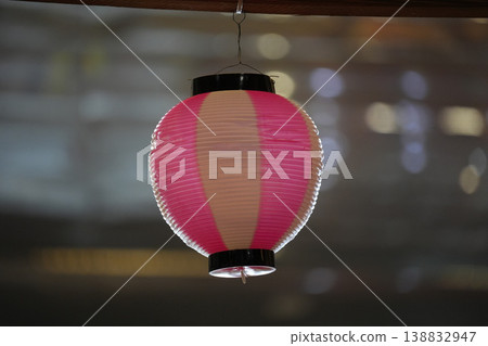 japanese paper lantern close up japanese paper lantern close up 138832947