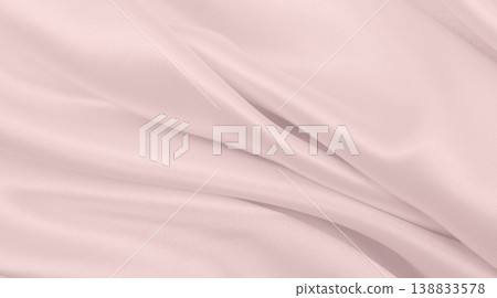 Smooth elegant pink silk or satin texture as wedding background. Luxurious background design Smooth elegant pink silk or satin texture as wedding background. Luxurious background design 138833578