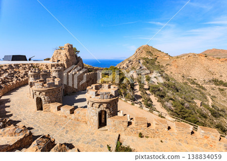Gun Battery of Castillitos, Spain. Tourist site 138834059