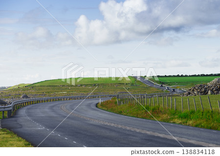 National road 44 and coastline in south Norway 138834118