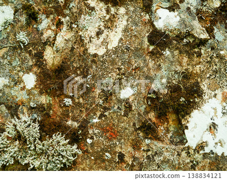 Stone wall rock surface background Stone wall rock surface background 138834121