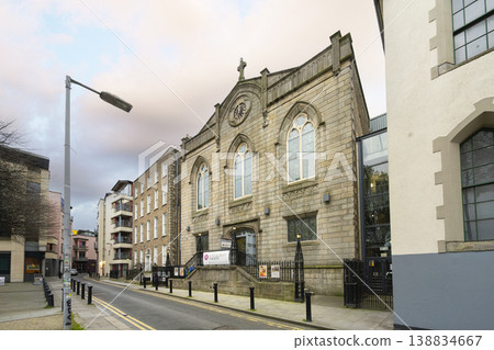 Exterior view of Smock Alley Theatre, 1662 in Dublin, Ireland Exterior view of Smock Alley Theatre, 1662 in Dublin, Ireland 138834667