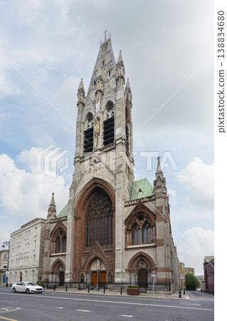 the facade of John's Lane Church, or Church of St Augustine and St John in Dublin, Ireland the facade of John's Lane Church, or Church of St Augustine and St John in Dublin, Ireland 138834680