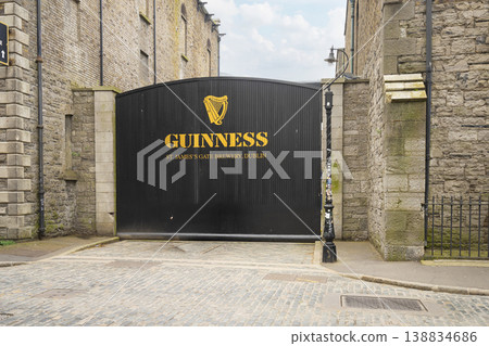 panoramic view of the Guinness Brewery in Dublin, Ireland panoramic view of the Guinness Brewery in Dublin, Ireland 138834686
