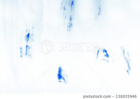 White background surface blue paint spots abstract pattern grunge design White background surface blue paint spots abstract pattern grunge design 138835946