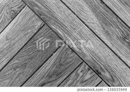 Grey wooden boards abstract floor surface pattern background texture Grey wooden boards abstract floor surface pattern background texture 138835949