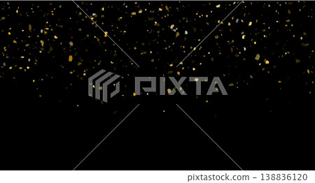 Luxury gold glitter bokeh particles gradient background elegant festive celebration glamour shimmer Luxury gold glitter bokeh particles gradient background elegant festive celebration glamour shimmer 138836120