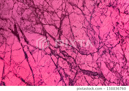 Pink soft color marble surface cracks kitchen interior structure abstract cracked pattern texture floor tile background 138836760