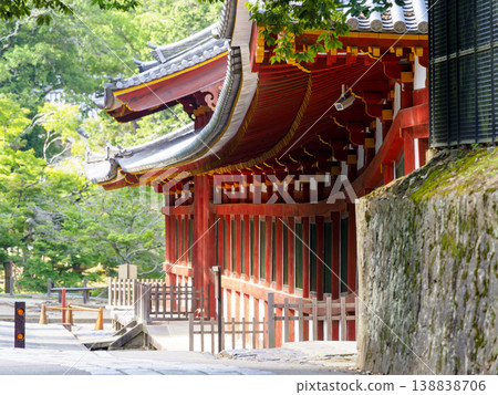 東大寺大佛殿內生機勃勃的走廊 138838706