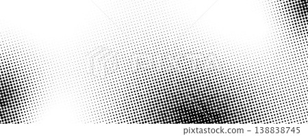 Grunge halftone gradient texture. Black dotted grain grit wallpaper. Pixelated noise bitmap pattern background. Fading comic cartoon overlay. Rasterized pixelated anime or manga backdrop. Vector Grunge halftone gradient texture. Black dotted grain grit wallpaper. Pixelated noise bitmap pattern background. Fading comic cartoon overlay. Rasterized pixelated anime or manga backdrop. Vector 138838745
