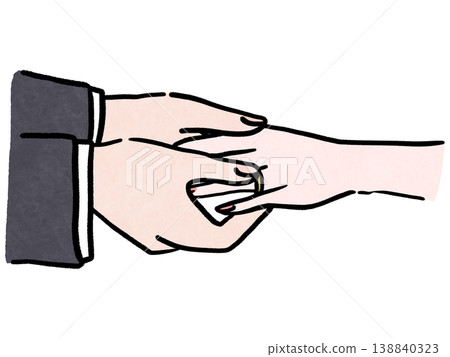 Ring exchange: From husband to wife Ring exchange: From husband to wife 138840323