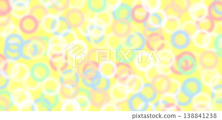 Abstract background pattern of overlapping pastel-colored circles Abstract background pattern of overlapping pastel-colored circles 138841238