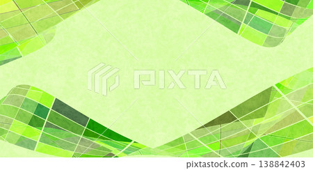 Abstract background design with a green mosaic pattern Abstract background design with a green mosaic pattern 138842403