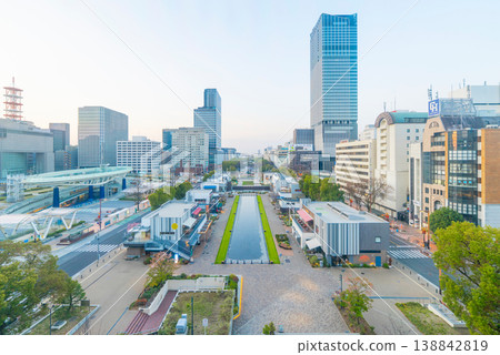 名古屋榮中央公園的景色。 名古屋榮中央公園的景色。 138842819