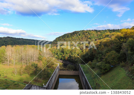Fishing river dam (Hokkaido Eniwa city) Fishing river dam (Hokkaido Eniwa city) 138843052