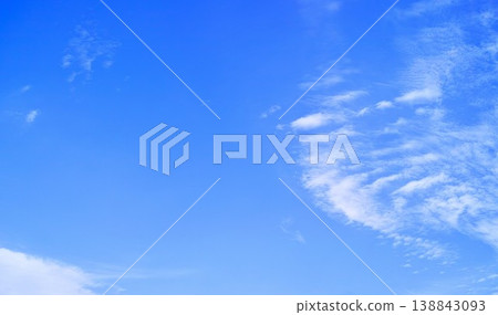 Blue sky and cloud image Blue sky and cloud image 138843093