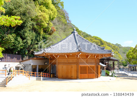 The Goma Hall of Suma Temple in Suma Ward, Kobe City 138843439