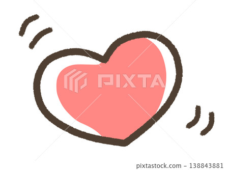 Dancing pink hearts Dancing pink hearts 138843881