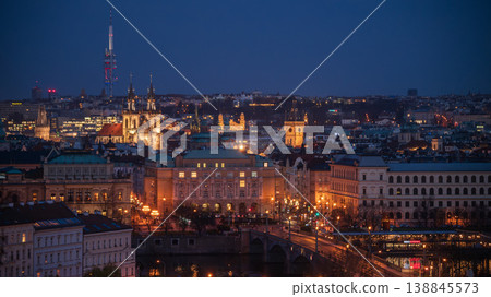 High Resolution Panorama Picture of Prague Old Town High Resolution Panorama Picture of Prague Old Town 138845573
