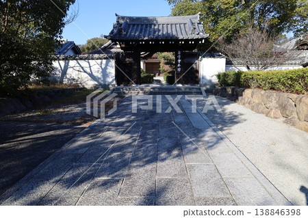 香川縣高松市屋島寺的庭院景色。 138846398
