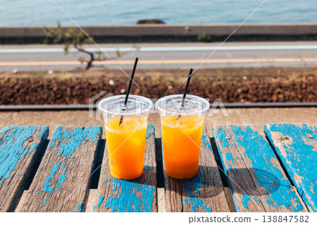 Orange juice cold drink Orange juice cold drink 138847582