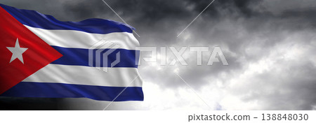 cuba, flag, sky 138848030