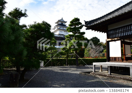 掛川城 093：本樓、第二外宮 138848174