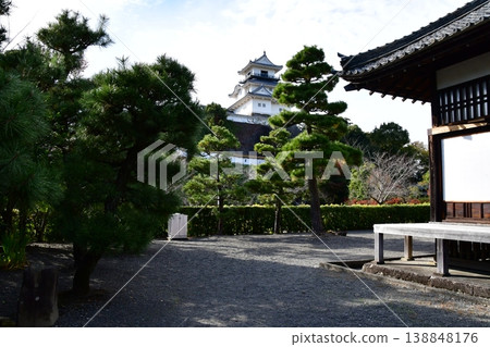 Kakegawa Castle 091: Main Tower, Second Bailey Palace 138848176