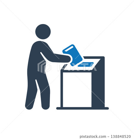 Automated Book Return Icon Automated Book Return Icon 138848520