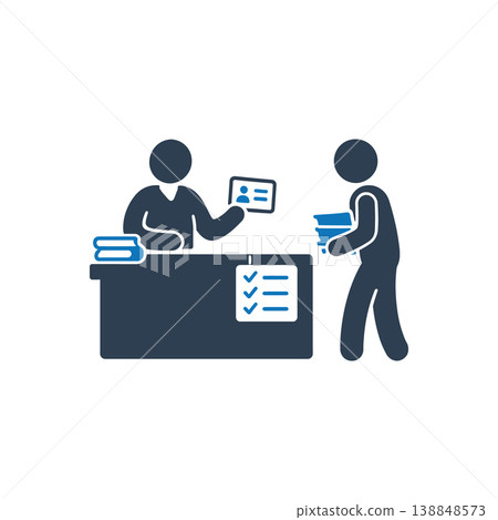 Membership Card Registration Icon Membership Card Registration Icon 138848573