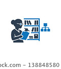 Categorized Resource Cataloging System Icon 138848580