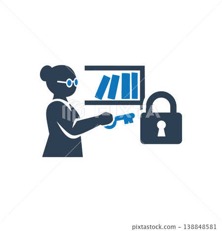 Accessing Restricted Knowledge Icon 138848581