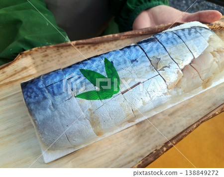Homemade pressed sushi Homemade pressed sushi 138849272