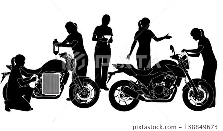 Black Solid Female Radiator Coolant Fill Silhouettes Black Solid Female Radiator Coolant Fill Silhouettes 138849673