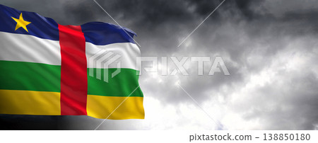 flag, sky, clouds 138850180