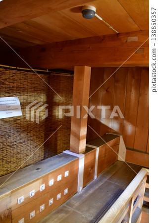 Kakegawa Castle 134: Keep, Interior, Ceiling Kakegawa Castle 134: Keep, Interior, Ceiling 138850357