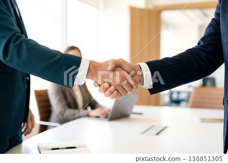 商人握手 商人握手 138851305