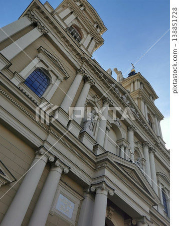 christian cathedral in the center of Ostrava christian cathedral in the center of Ostrava 138851728