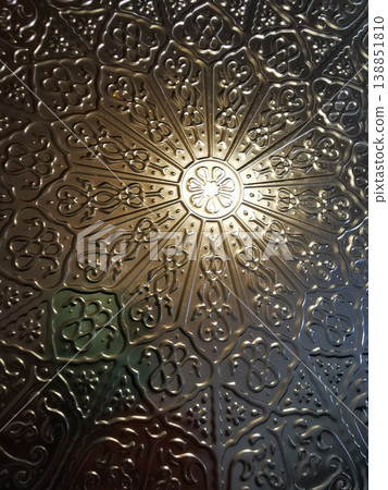 egyptian steel texture 138851810