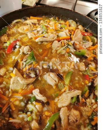 kung pao meat kung pao meat 138851827
