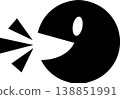 說話、發聲、向量圖示插圖素材、單色 138851991
