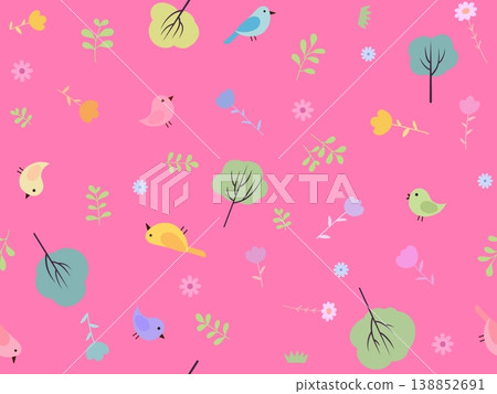 自然無縫圖案 B-3 138852691