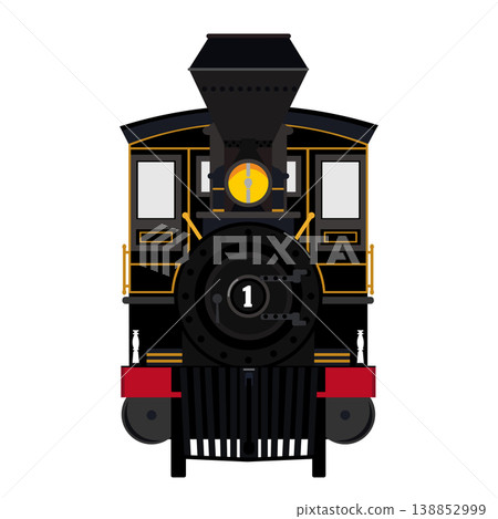 根據 7100 系列蒸汽機車繪製的正面視圖。 根據 7100 系列蒸汽機車繪製的正面視圖。 138852999